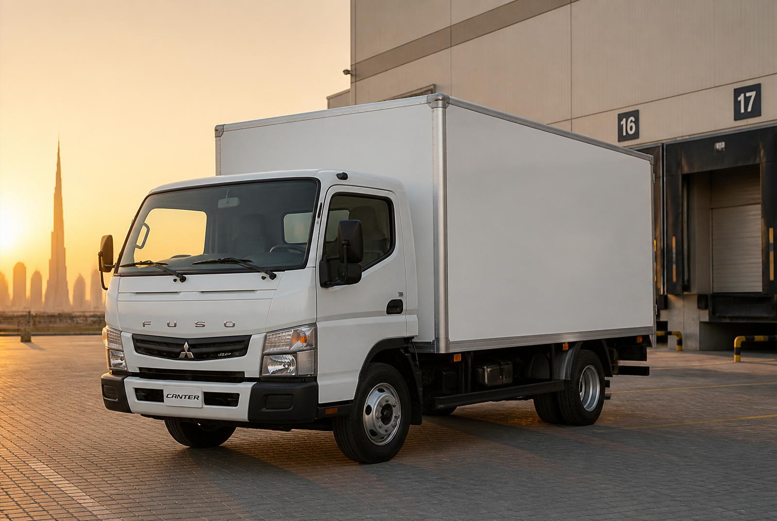 3-Ton Box Truck — JAR Cargo fleet vehicle
