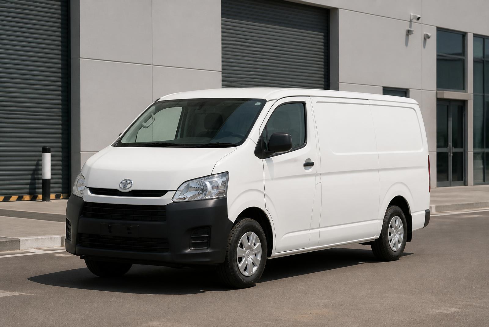 Toyota Hiace — JAR Cargo fleet vehicle